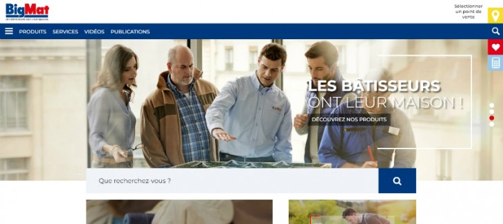 BigMat France dévoile son nouveau site internet : nouvelles fonctionnalités et design repensé